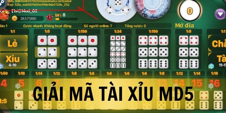 Giải mã Tài Xỉu MD5 – Cách thức và Chiến lược Để Thắng Lớn